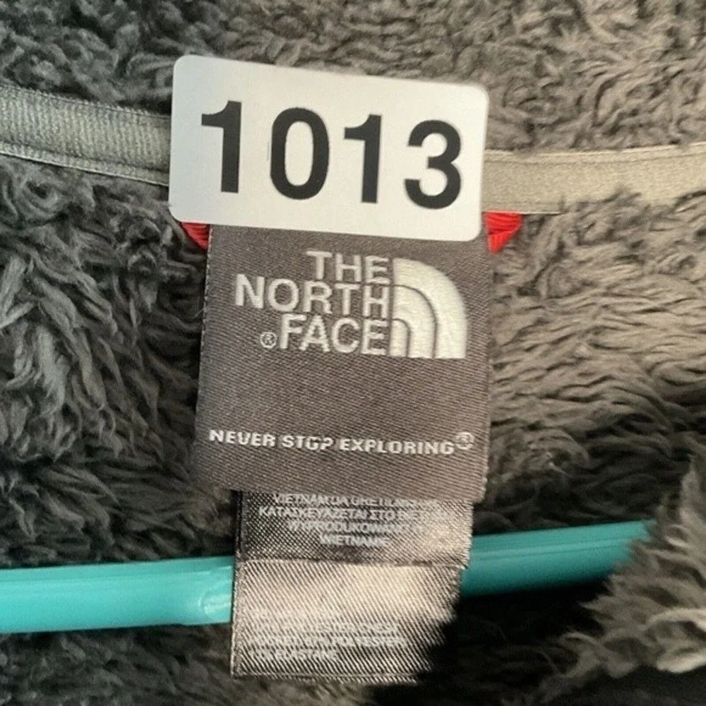 The North Face Gray Full Zip Chimborazo Fleece Jacket Men Large Vietnam‎